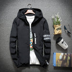 Slim Fit Young Men Hooded Jacket