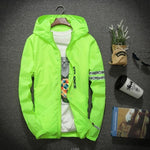 Slim Fit Young Men Hooded Jacket