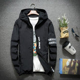 Slim Fit Young Men Hooded Jacket