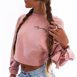 Women O-Neck Sweatshirt