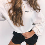 Women O-Neck Sweatshirt