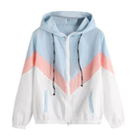 Trendy Style Fall Windbreaker