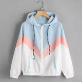 Trendy Style Fall Windbreaker