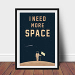 Space Poster Wall Art Canvas