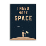 Space Poster Wall Art Canvas