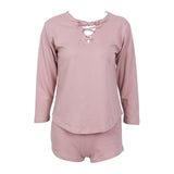 2Pcs Women Long Sleeve Tracksuit Hoodie Set