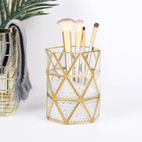 Nordic Style Metal Storage Box Make-up Brush Pencil Storage Basket