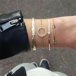 4Pcs/Set Fashion Crystal Bracelet