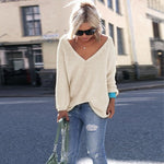 Casual Loose Long Sleeved Sweater