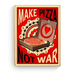 Make Art Not War Wall Art Poster Canvas