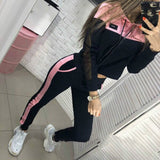 2 Piece Set Casual Women's Tracksuit