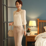 Women Loose Chiffon Blouse