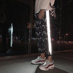 Reflective Harem Casual Gothic Pants for Women