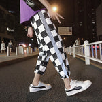 Reflective Harem Casual Gothic Pants for Women