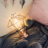 Iron Geometric USB Lamp