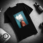 Women's Flowers Feather Casual T-shirt