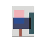 Abstract Geometric Scandinavia Canvas Paintings