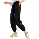 Casual Streetwear Women's Big Pocket Pants