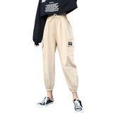 Casual Streetwear Women's Big Pocket Pants