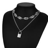 Lock Pendant Necklace