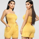 Women's Clubwear Off Shoulder Jumpsuit